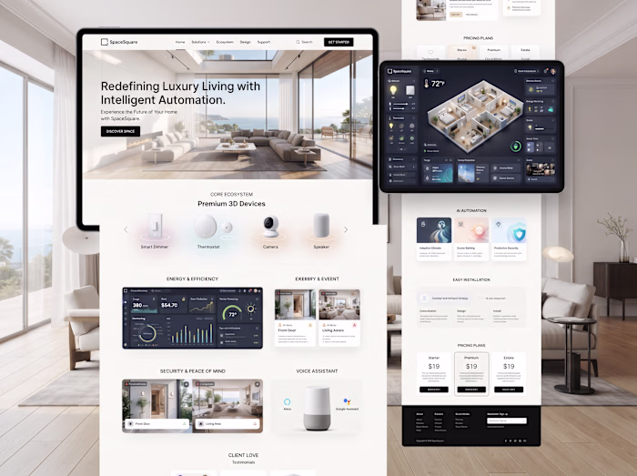 Luxury Smart Home Automation Platform