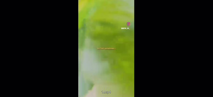 Short-Form Video Editing Sample 1