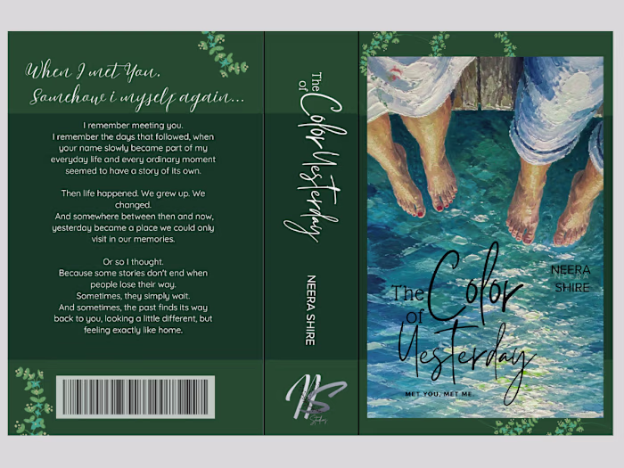 Fiction Novel wrap | "The color of yesterday"