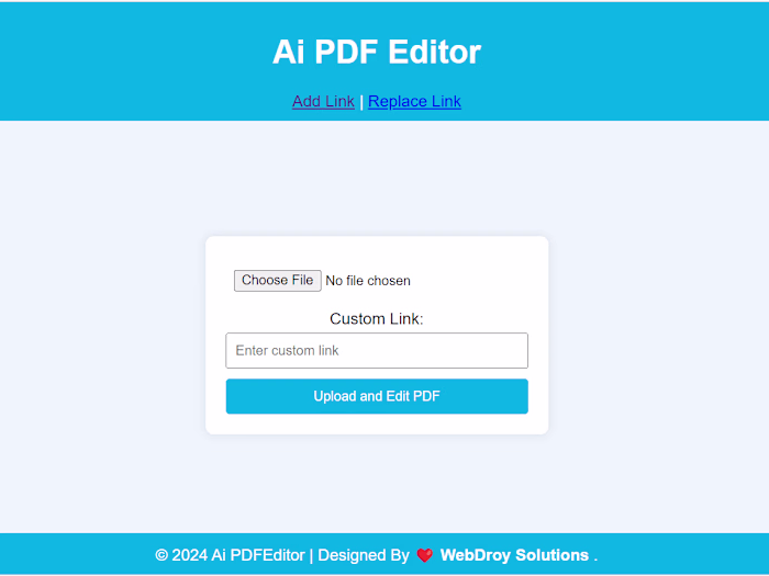 Ai PDF Editor