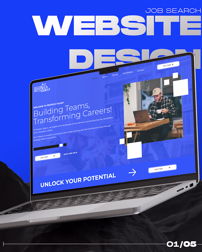 Custom Job Search Website for Recruitment