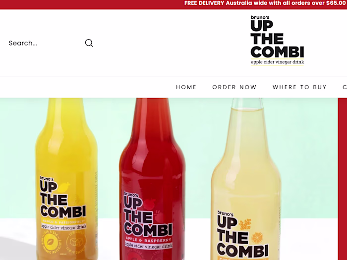 Up The Combi | Apple Cider Vinegar Drinks
