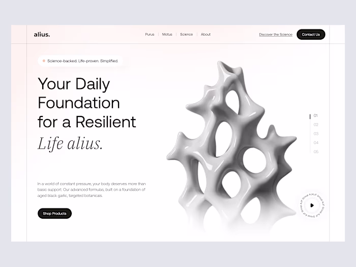 Alius – Wellness & Supplement