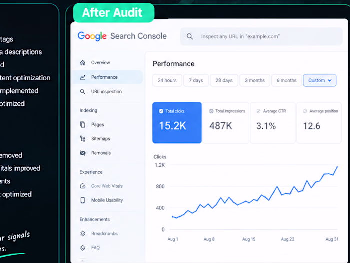 SEO Audit Report for a