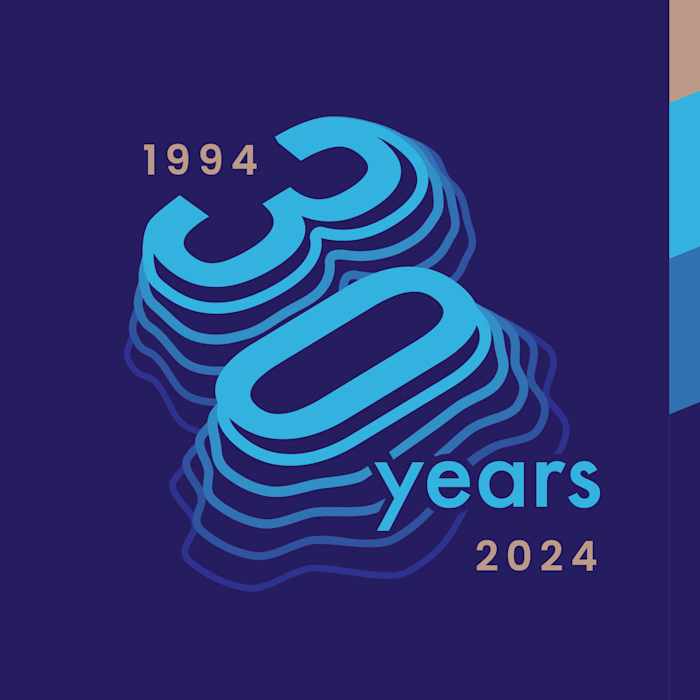 30 years anniversary logo : ISA