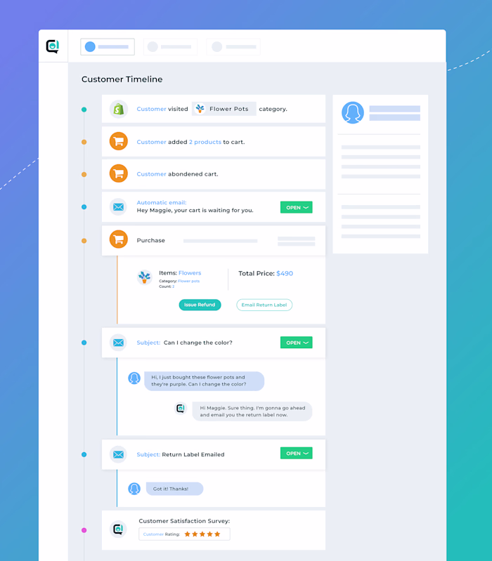 UI animation - customer service on Behance