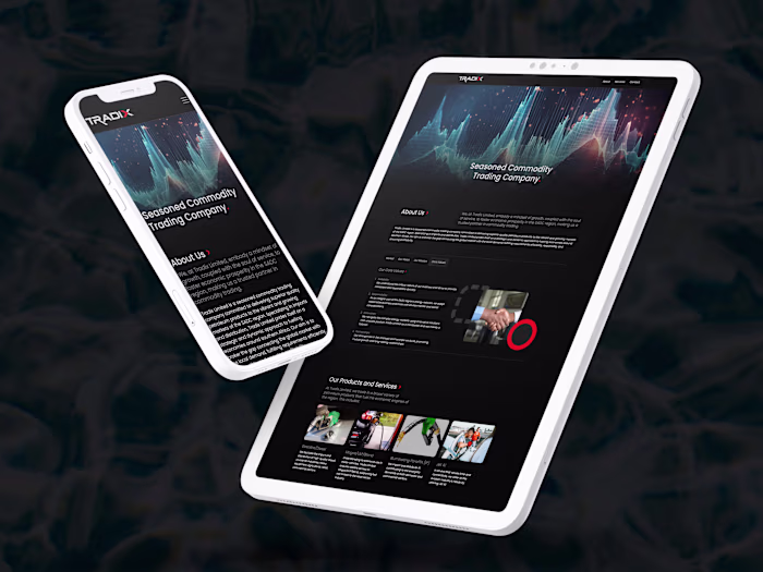 Tradix Website 2023