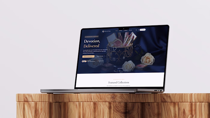 Luxury Gifting Website Design for The Laila Majnu