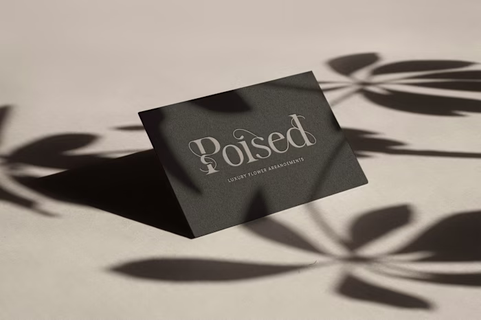 Poised • Floral Arrangements • Brand Design • Website Design