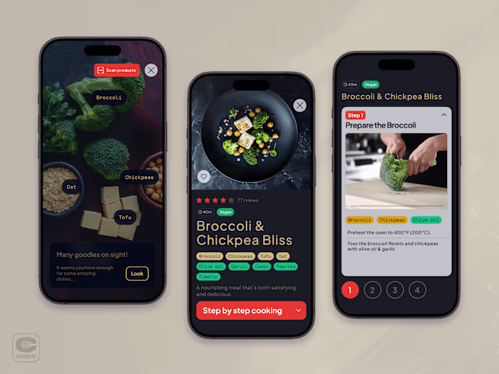 COOKIN' app