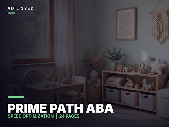 Prime Path ABA - WordPress Speed Optimization