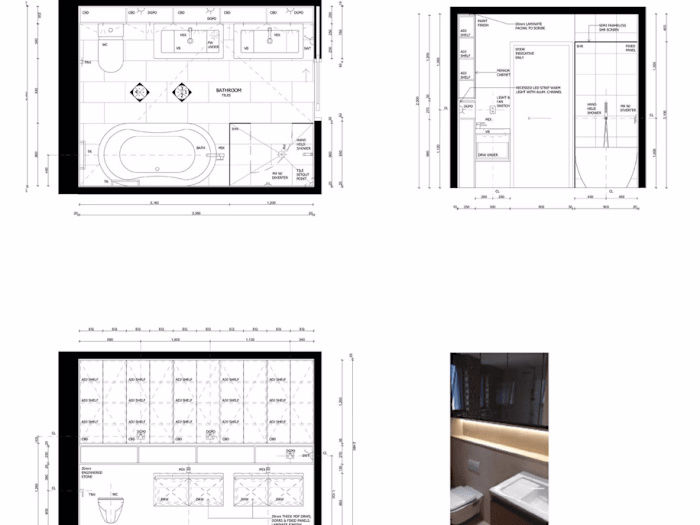 Renovation floor plan