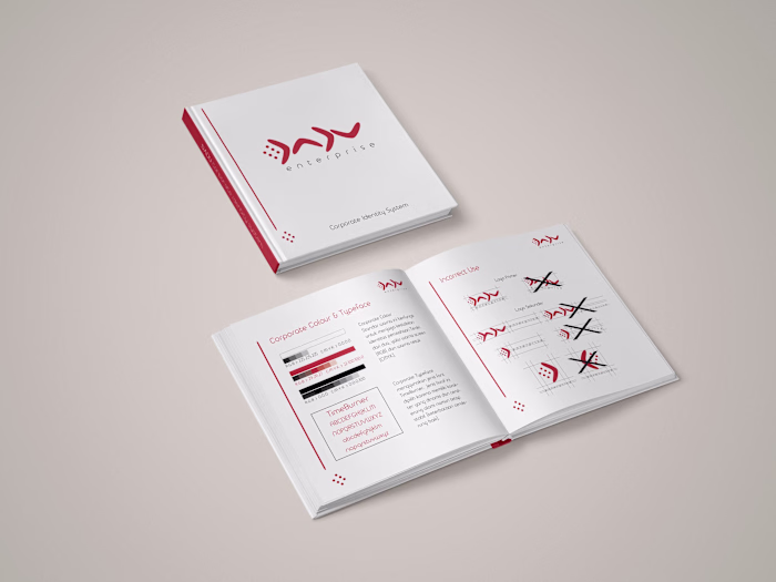 A complete visual rulebook ensuring brand consistency across...