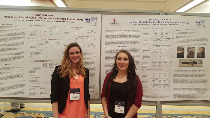 A criminology research presentation examining