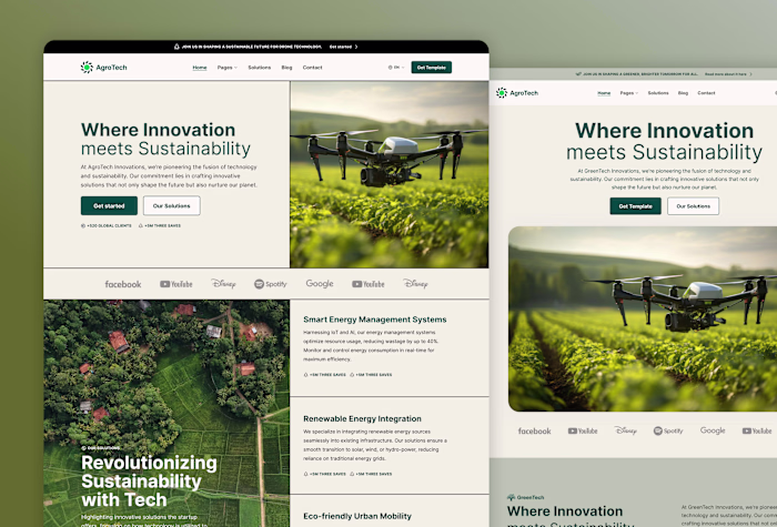 AgroTech - Framer Template