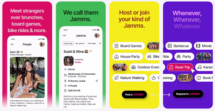 Jamm: Shared Social Experiences