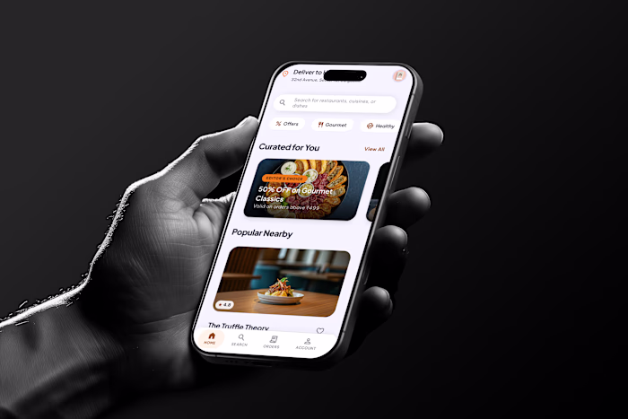 Food Delivery Mobile App; A
