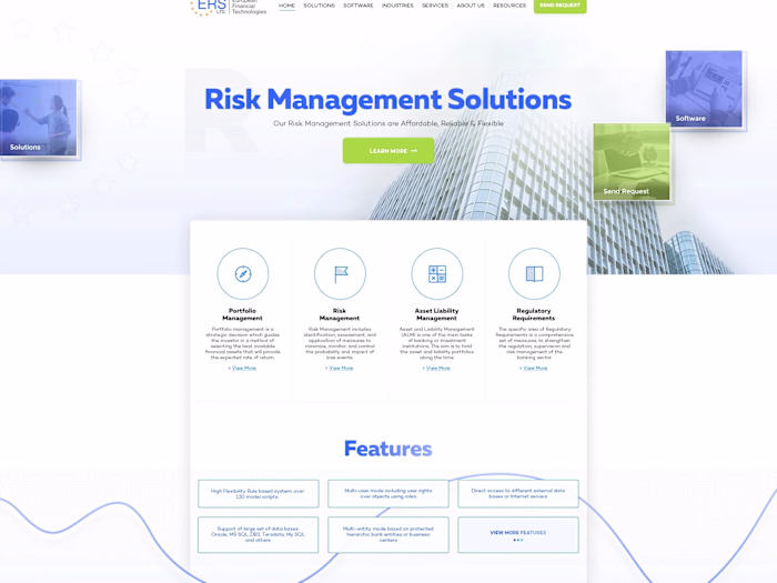 Risk Management Website Design