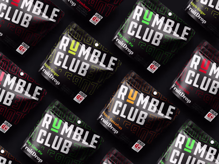 Rumble Club Branding