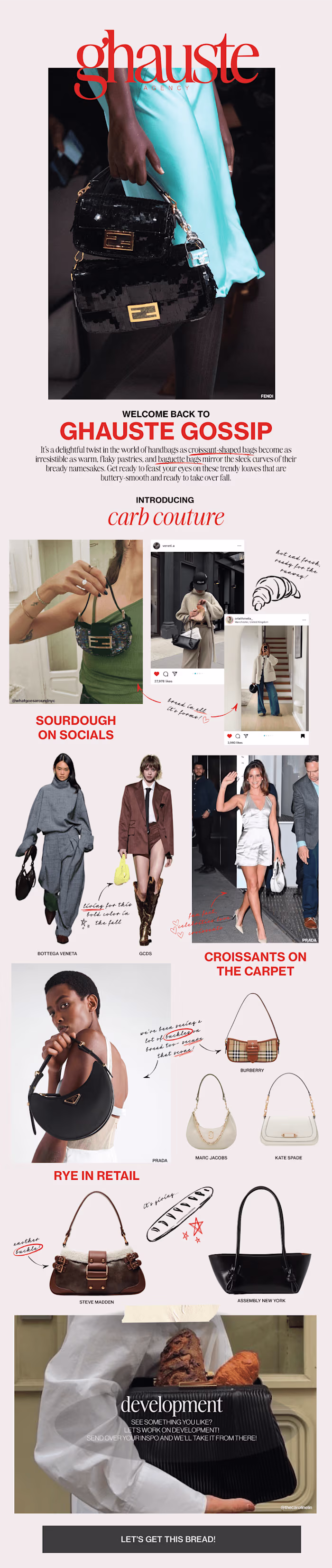 Email Design for Fashion Agency