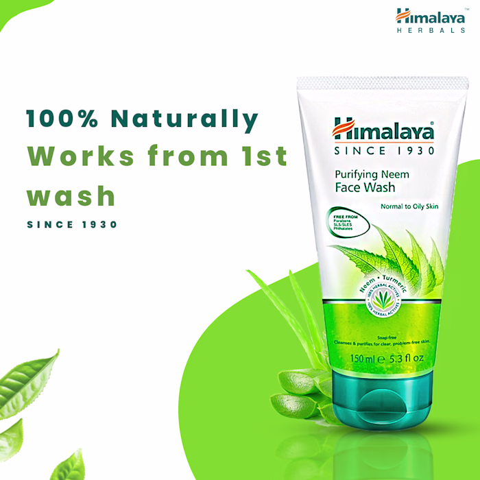 A creative short ad for Himalaya Face Wash, highlighting fre...