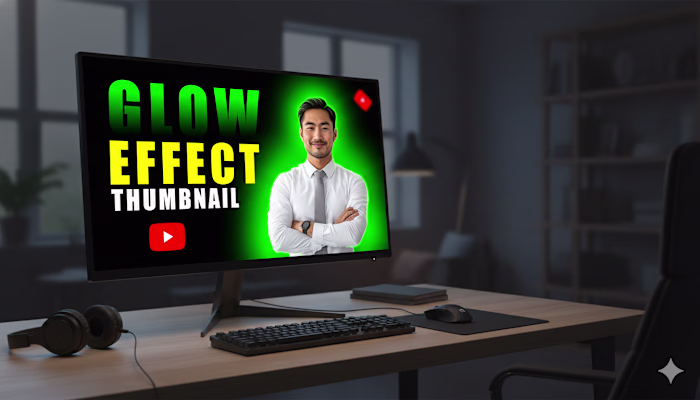 This YouTube thumbnail is designed to be highly eye-catching...