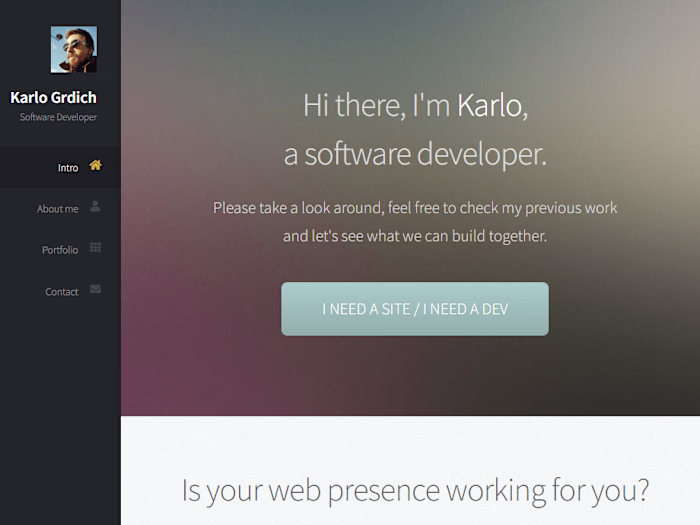 Karlo Grdich - Software Developer