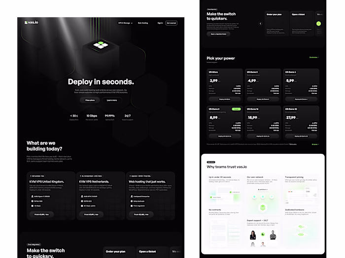 vas.io is 
Vas a high-performance