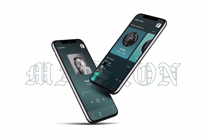 Music App Design 