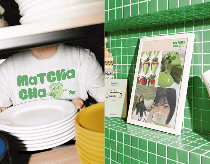 Visual Identity for matcha place