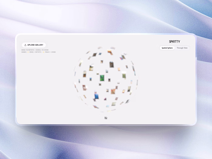 Spatty is an immersive, interactive