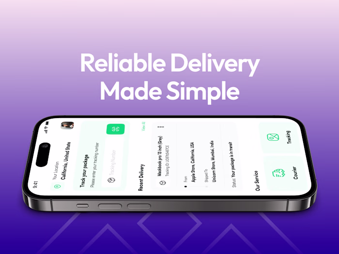 Parceliq Logistics Management App UI Design