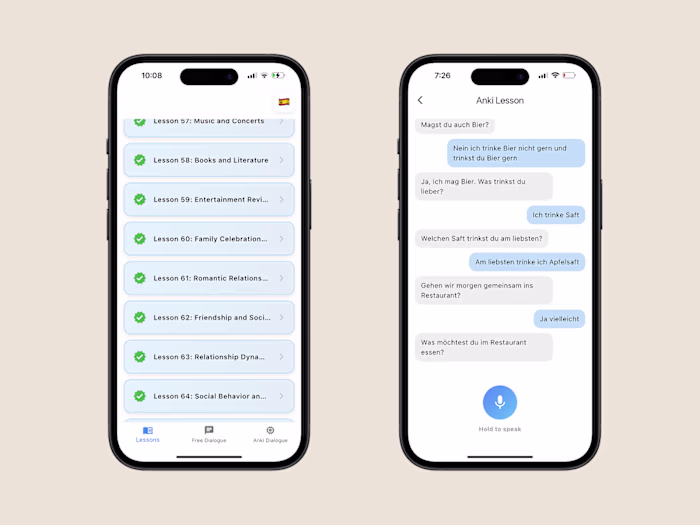 Vocaflow Language Learning App Development