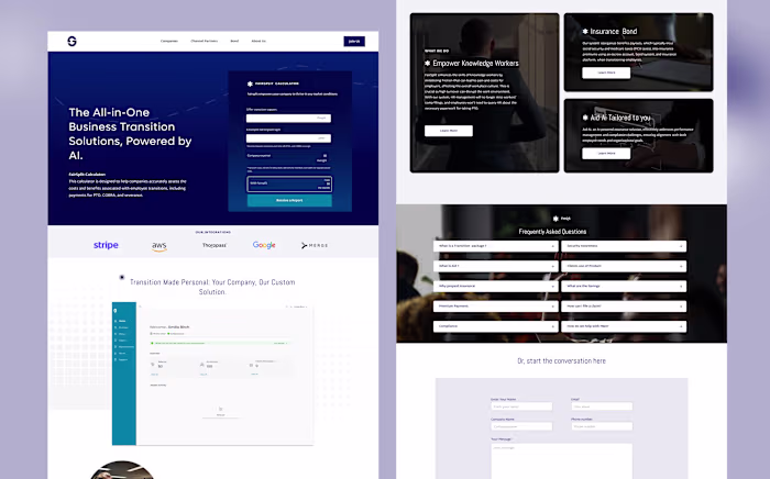 Fairsplit Website Design