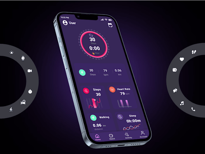 Fitness Tracking App Design I UI/UX