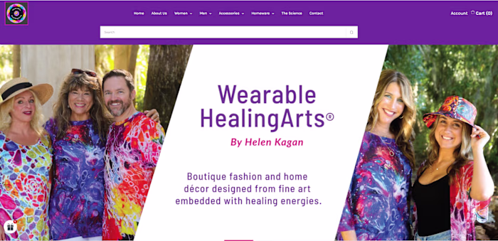 Designed & developed an eCommerce website for Wearable Heali...