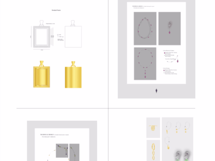Illustration | Visual Design in Jewellery and Accessory 