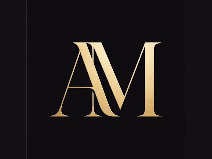 Gold Luxury AM - Black Background