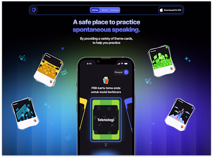 Pikarto 
Helping people practice speaking
