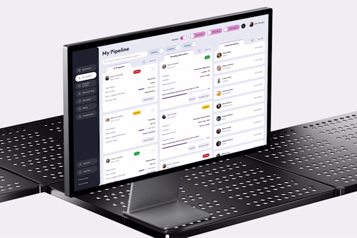 B2B CRM SaaS Platform UX/UI Redesign | Web Design