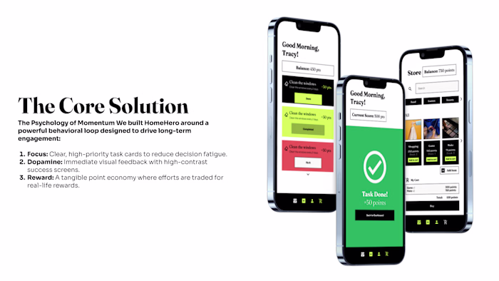 HomeHero App — Minimalist Productivity & Accessibility