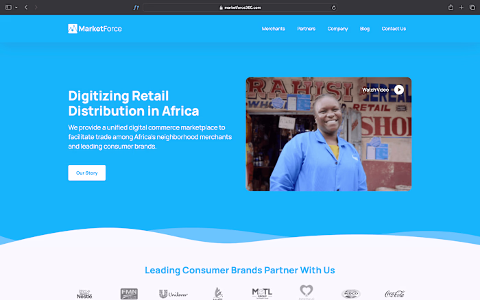 Marketforce's Website