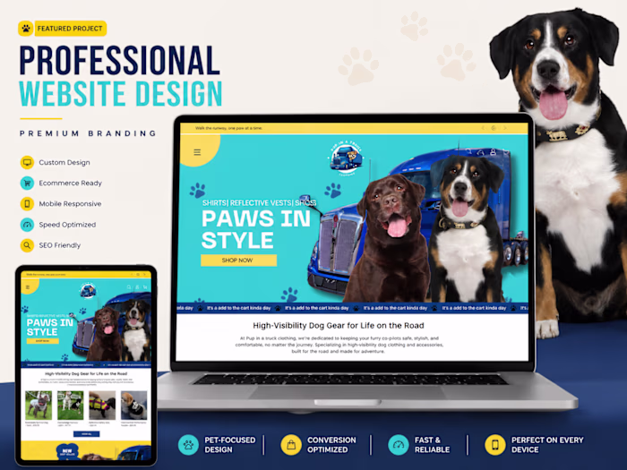 Custom eCommerce Website for a