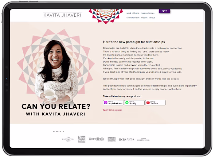 Kavita Jhaveri - Redesign of