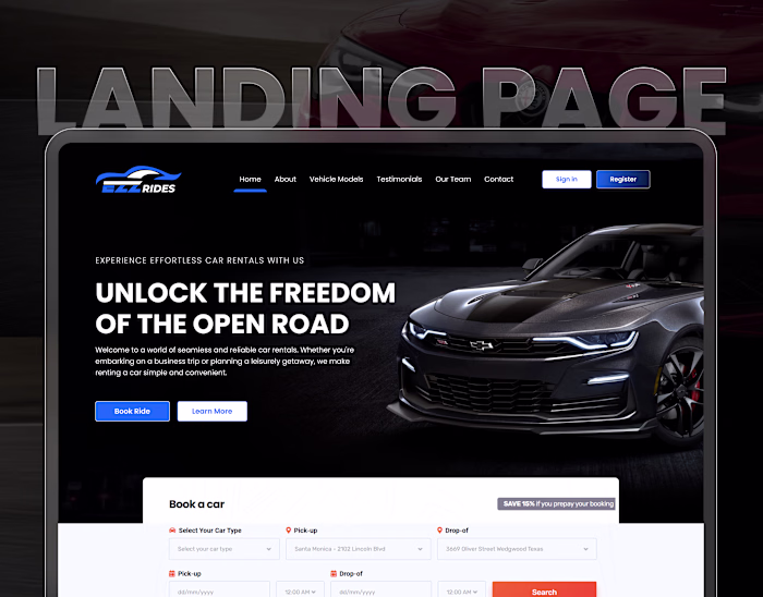 EZZ RIDES – Your Journey, Your Way 🚗✨