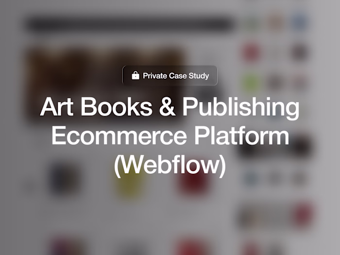 Art Publishing & Bookstore Ecommerce Platform Development