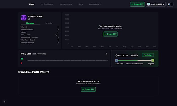 Crypto Protocol Dashboard