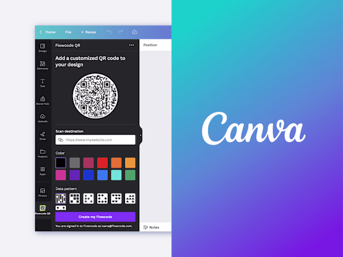 Canva Embedded App - UX/UI Design