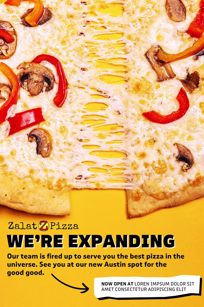 Zalat Pizza — campaign