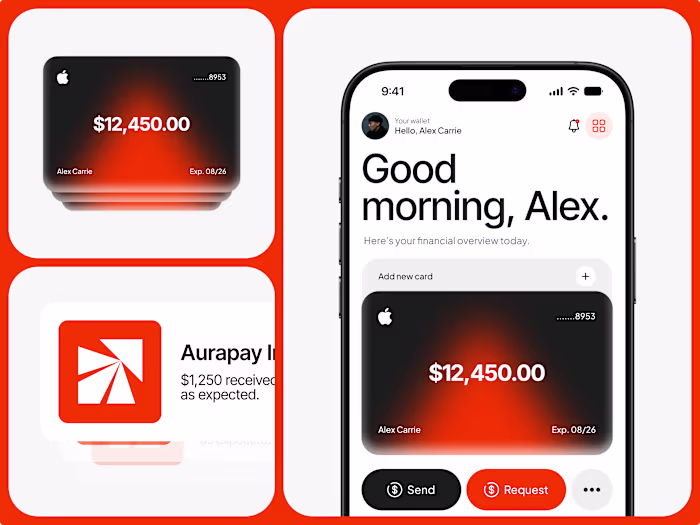 AuraPay App UI